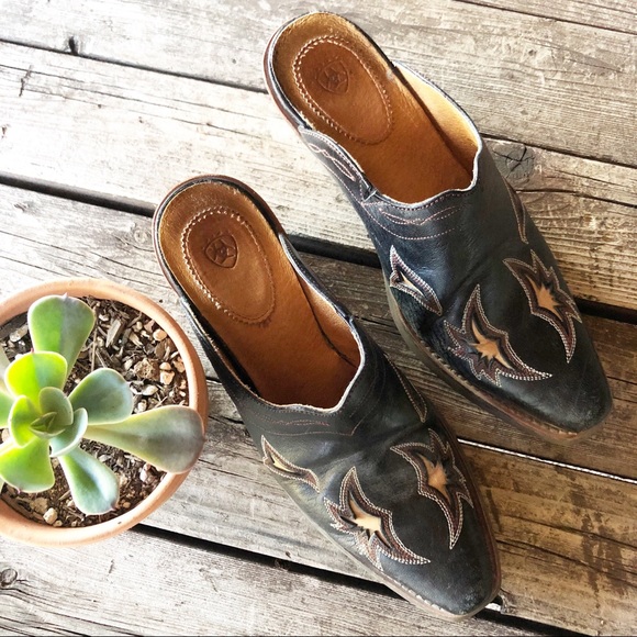 cowboy boot clogs